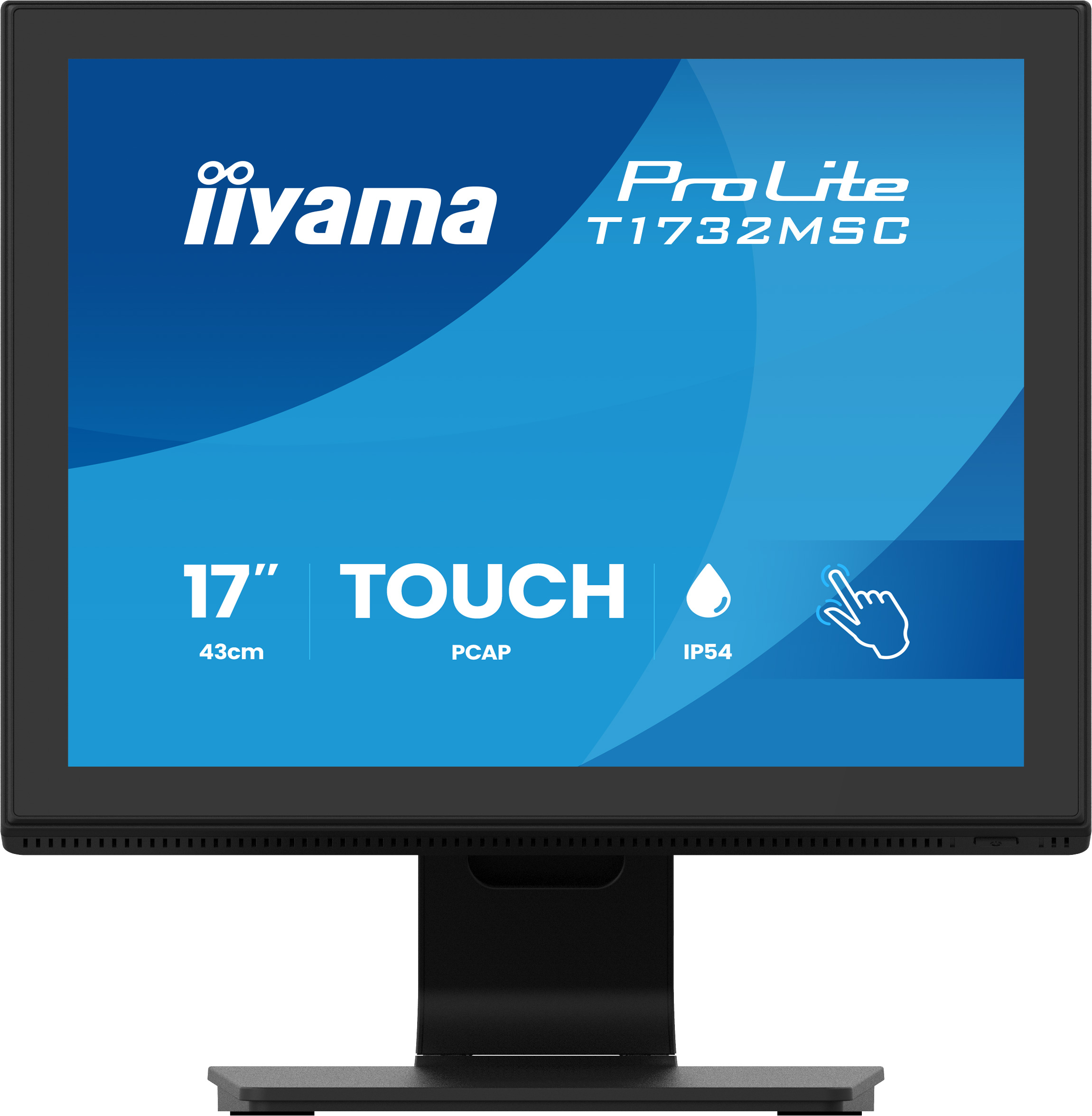 iiyama ProLite T1732MSC-B2S pantalla para PC 43,2 cm (17) 1280 x 1024 Pixeles SXGA LED Pantalla t�ctil Negro
