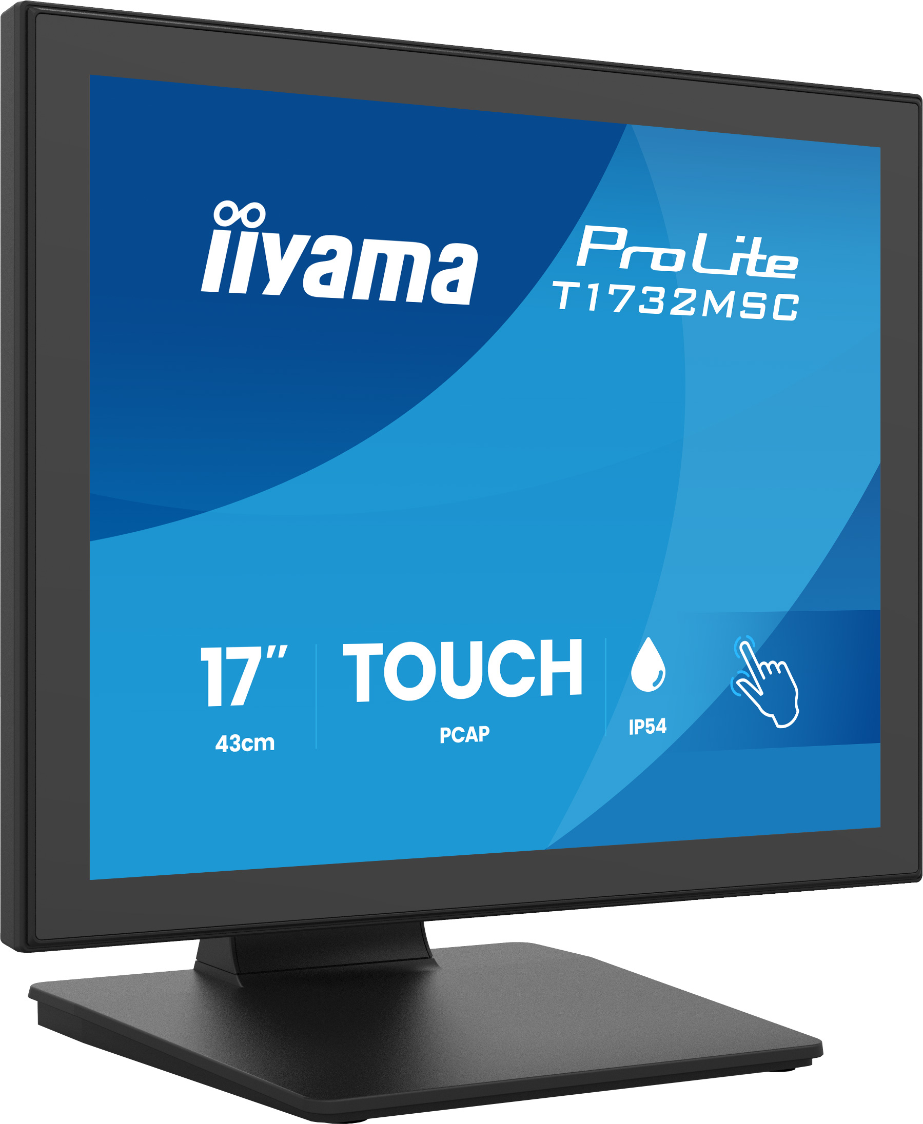 iiyama ProLite T1732MSC-B2S pantalla para PC 43,2 cm (17) 1280 x 1024 Pixeles SXGA LED Pantalla t�ctil Negro