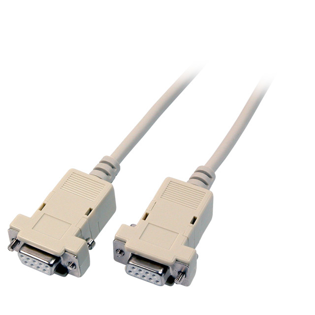EFB Elektronik DSub 9 3m cable de serie Beige