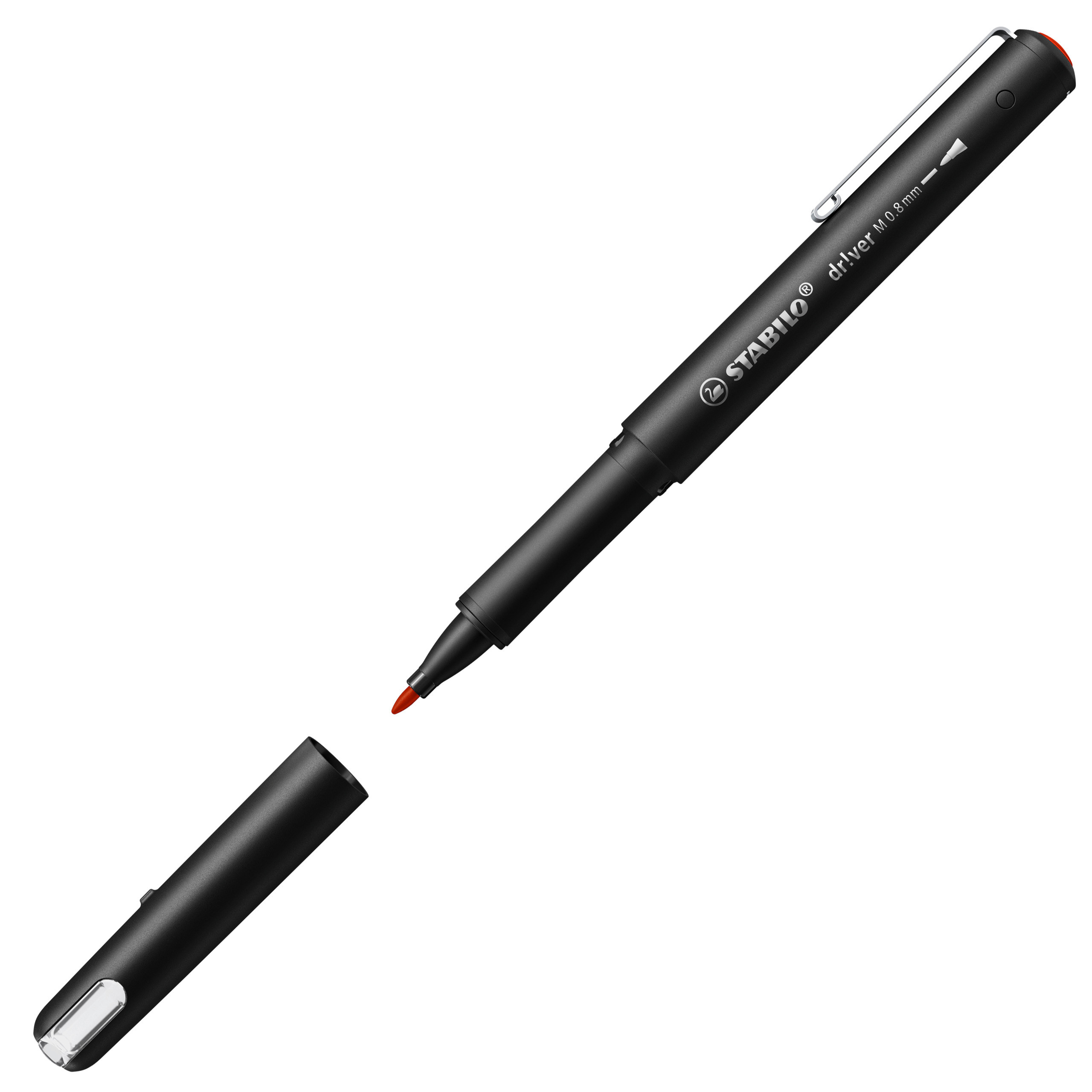 STABILO dr!ver Fineliner 0.8 mm rot