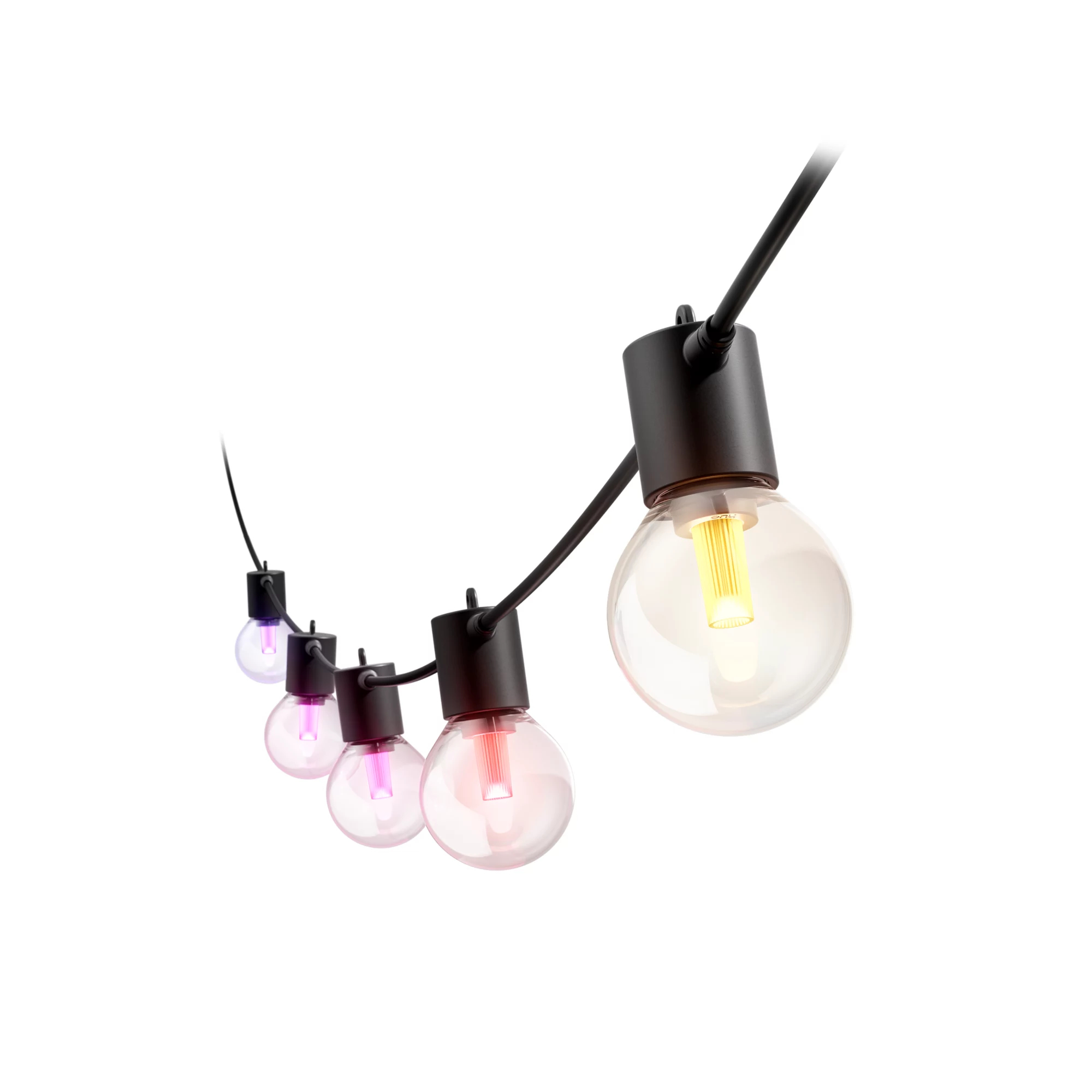 Philips Festavia Globe Au�enlichterkette White and Color Ambiance 14 m L�nge 20