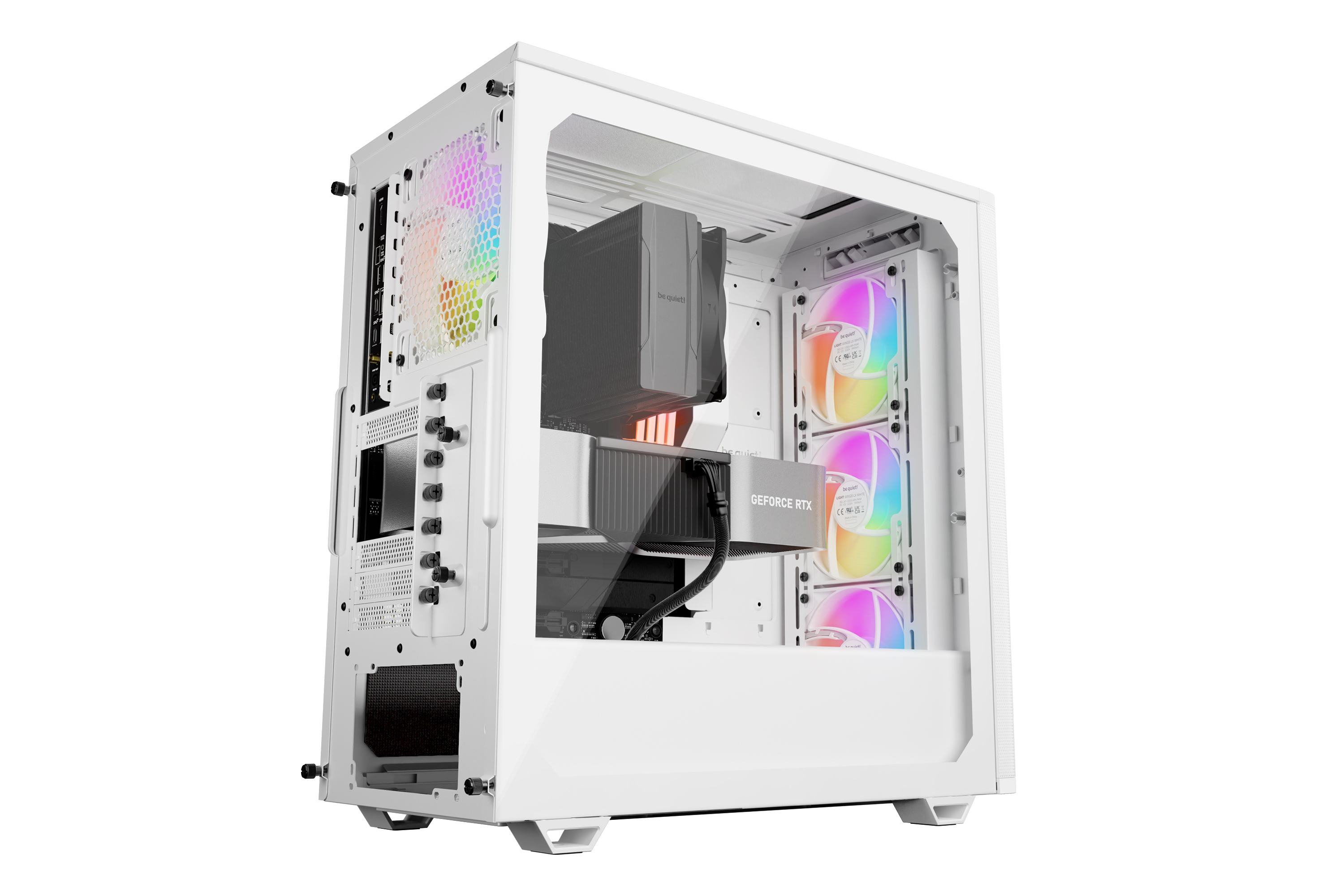 Be Quiet! Pure Base 501 LX - Midi-Tower - ATX - Seitenteil mit Fenster (geh�rtetes Glas)