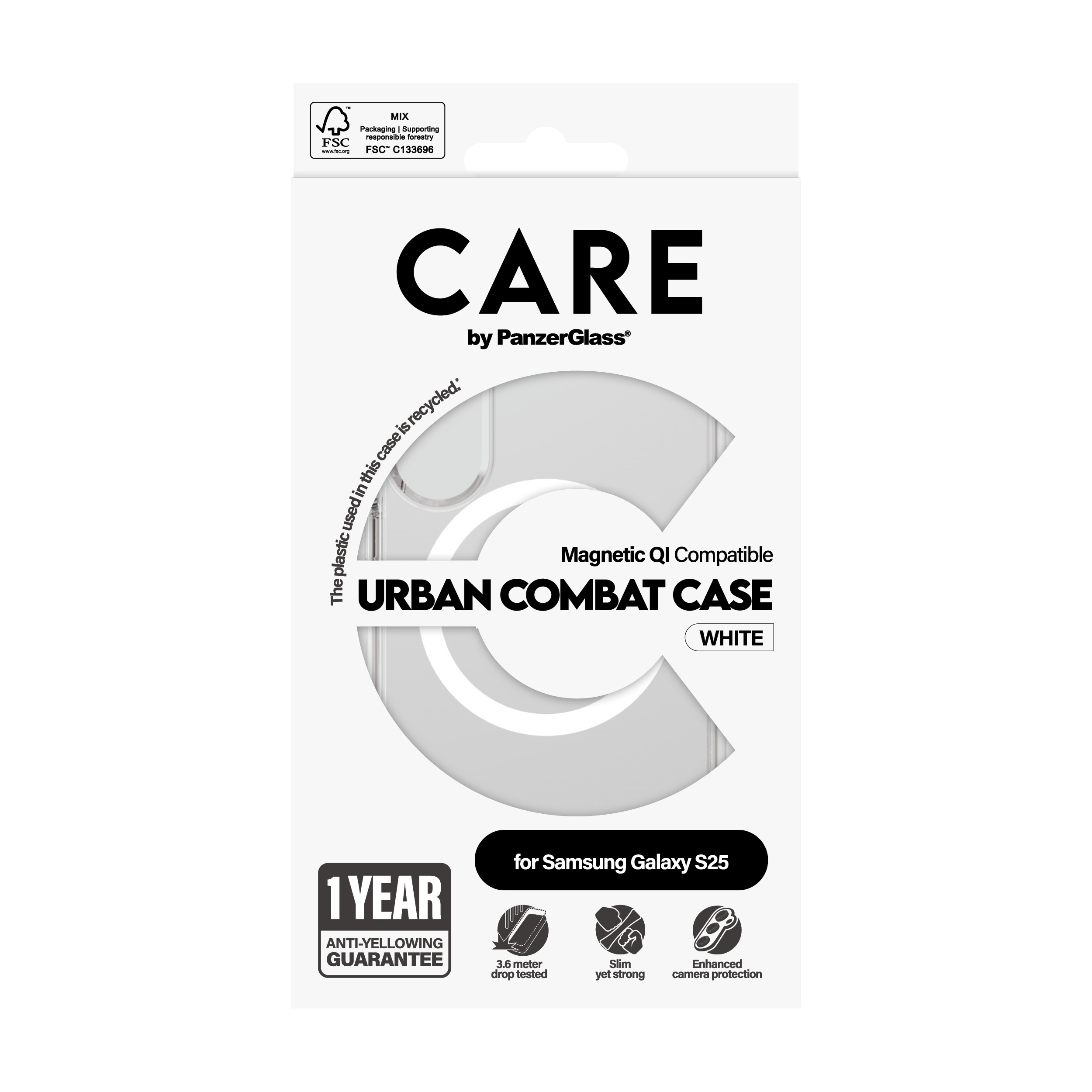PanzerGlass CRRFUWQG38388 funda para telfono mvil Transparente
