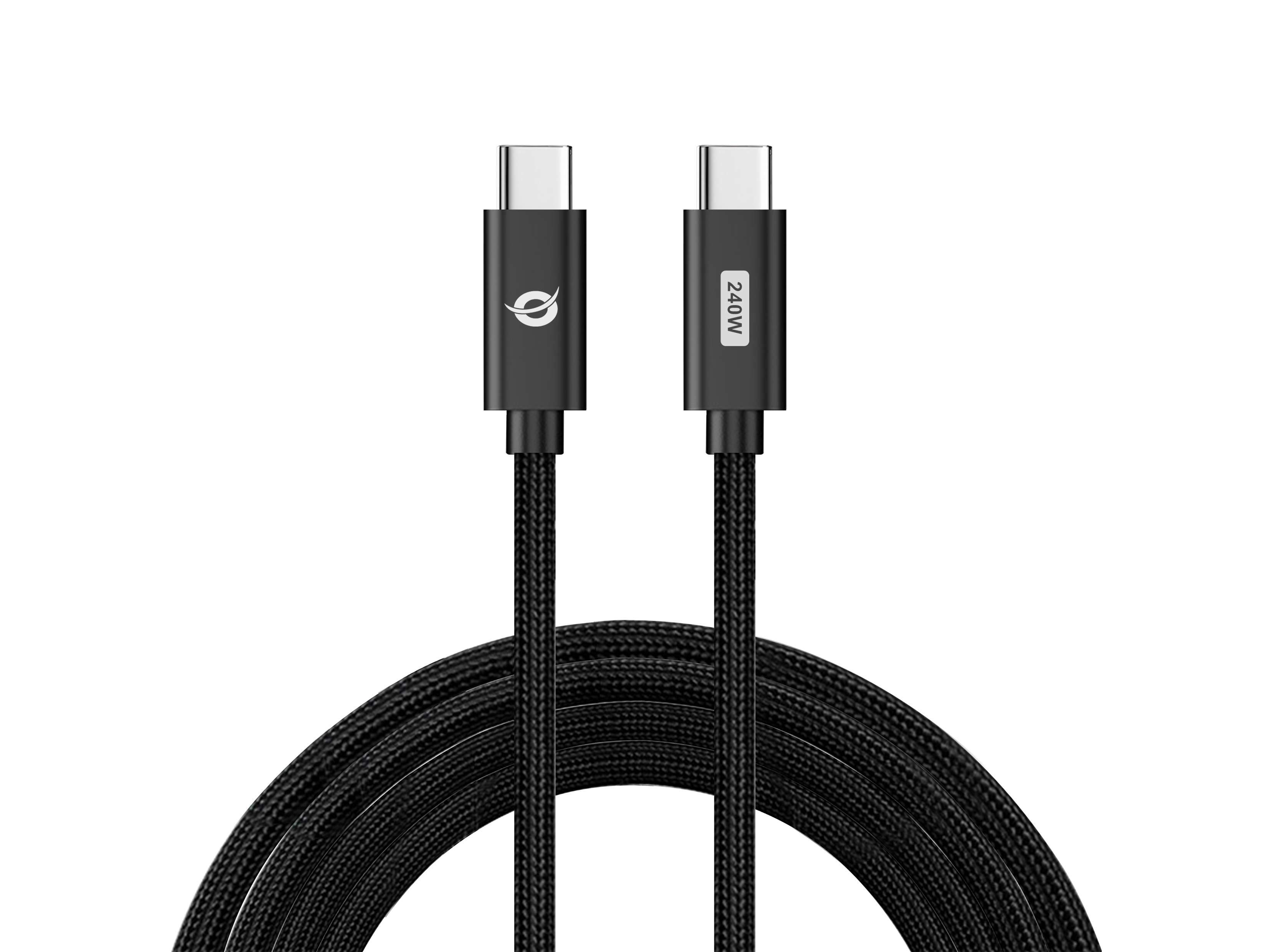Conceptronic ETTA03B12 cavo USB USB 2.0 1,2 m USB C Nero