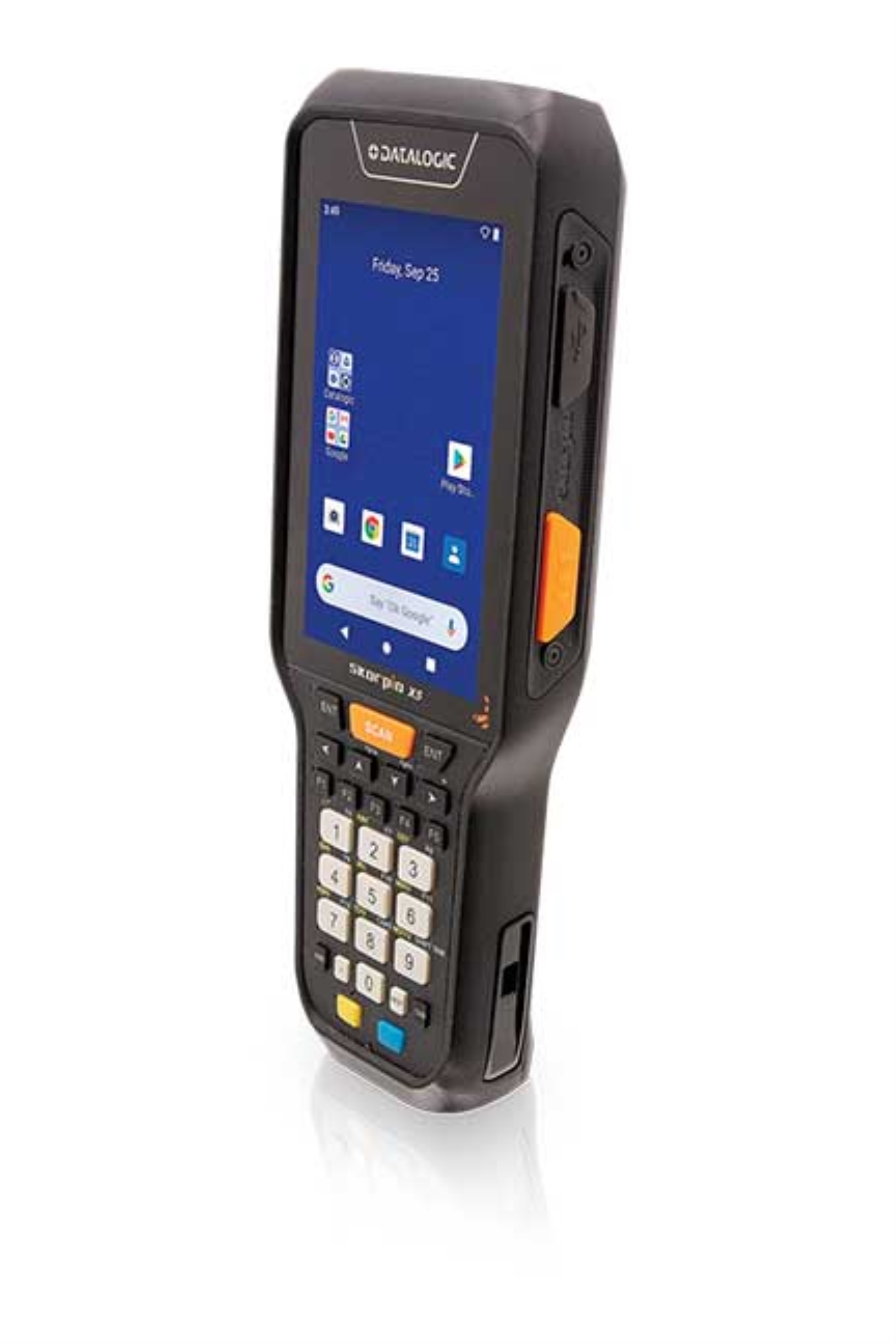 Datalogic Skorpio X5 handheld mobile computer 10.9 cm (4.3) 800 x 480 pixels Touchscreen 626 g Black