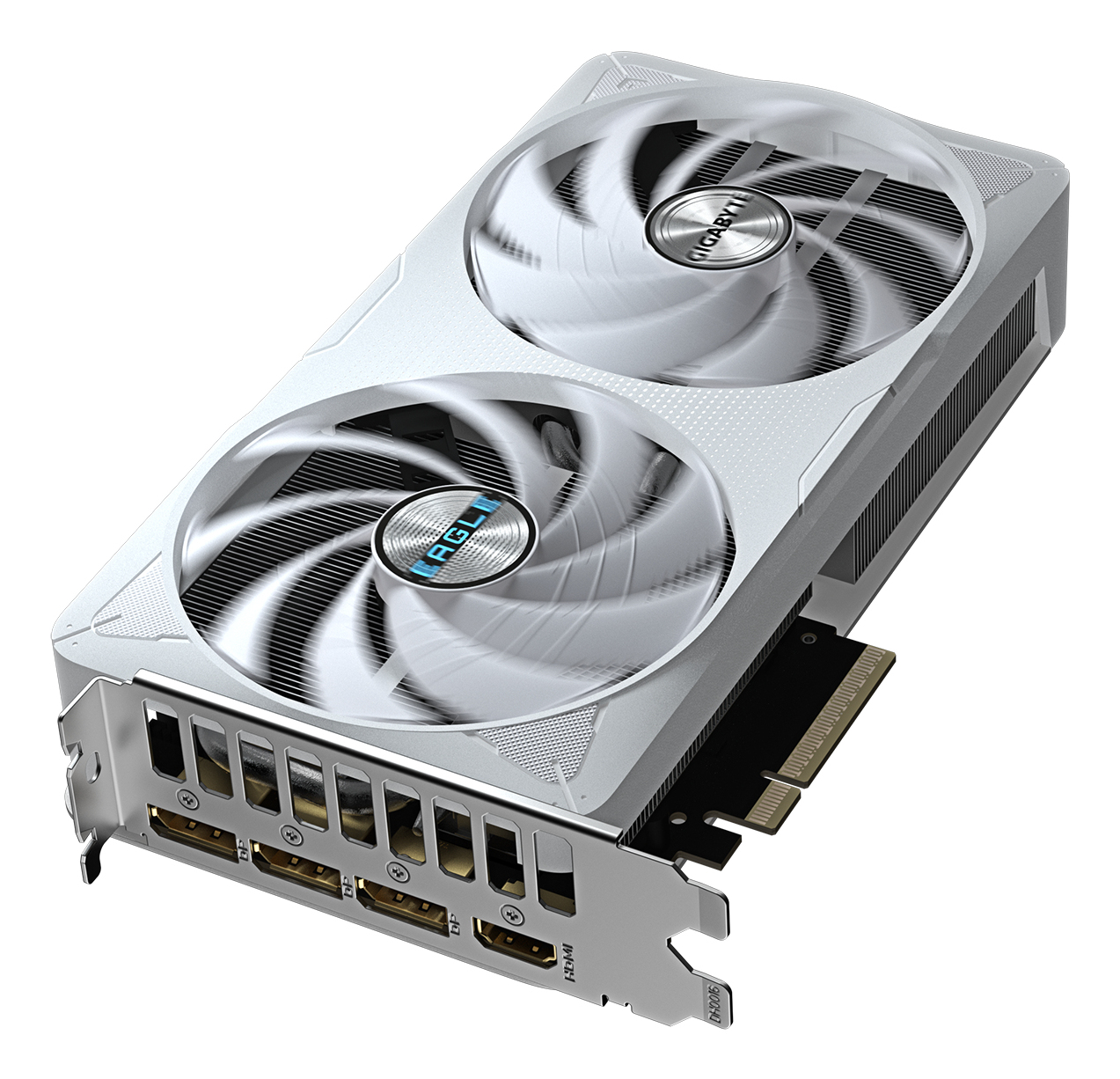 GIGABYTE GeForce RTX 5060 Ti EAGLE OC ICE 16G Tarjeta Gr�fica 16 GB GDDR7, 128 bits, PCI-E 5.0, 2617 MHz Frecuencia del n�cleo, 3 x DisplayPort, 1 x HDMI, GV-N506TEAGLEOC ICE-16GD