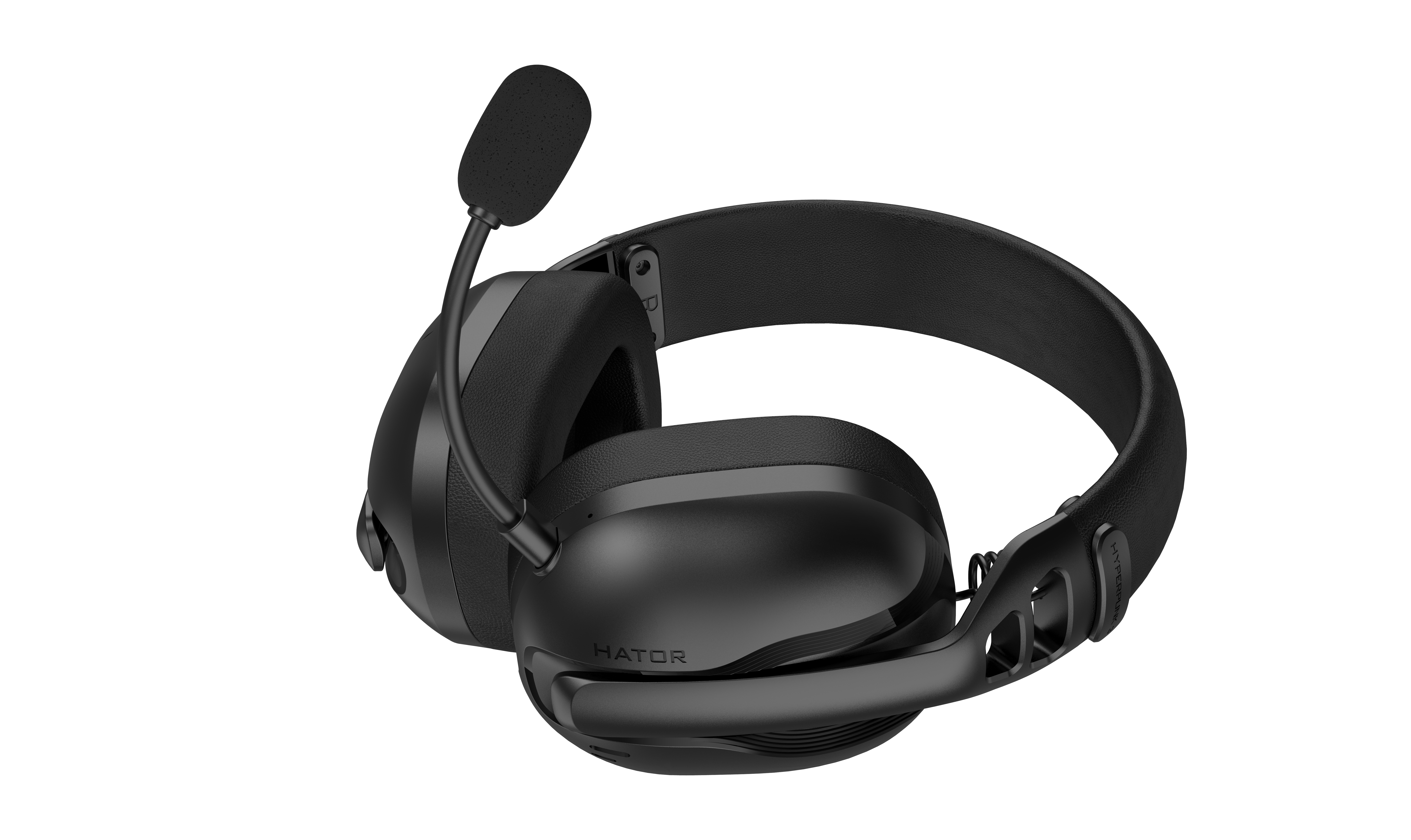 HATOR Hyperpunk 3 Wireless Headset Wired & Wireless Head-band Gaming USB Type-C / USB Type-A Bluetooth Black
