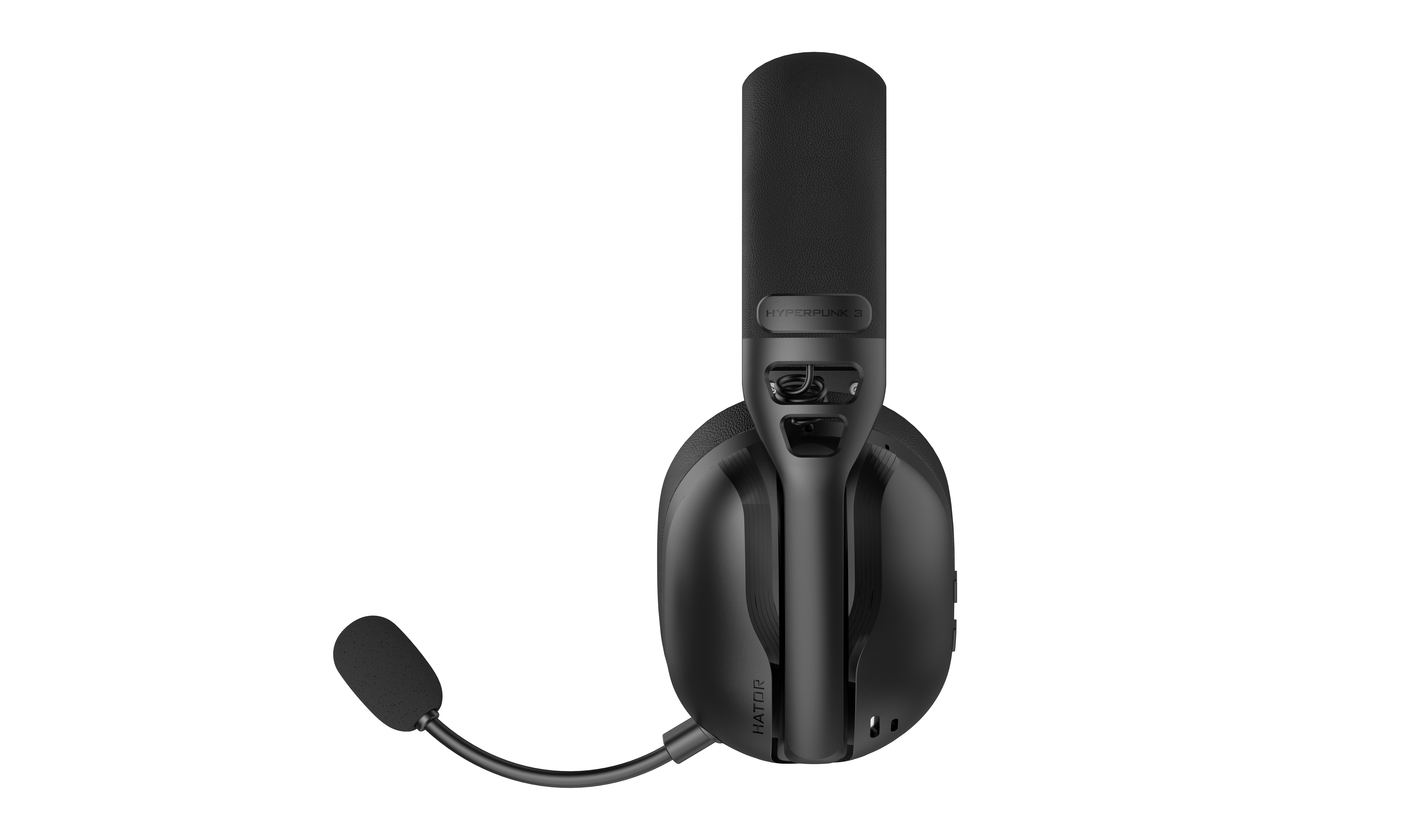 HATOR Hyperpunk 3 Wireless Headset Wired & Wireless Head-band Gaming USB Type-C / USB Type-A Bluetooth Black