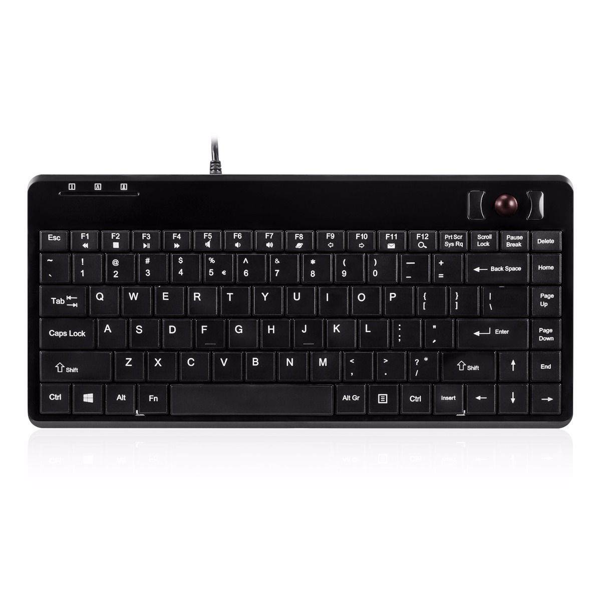 Perixx Periboard-505H PLUS keyboard USB German Black