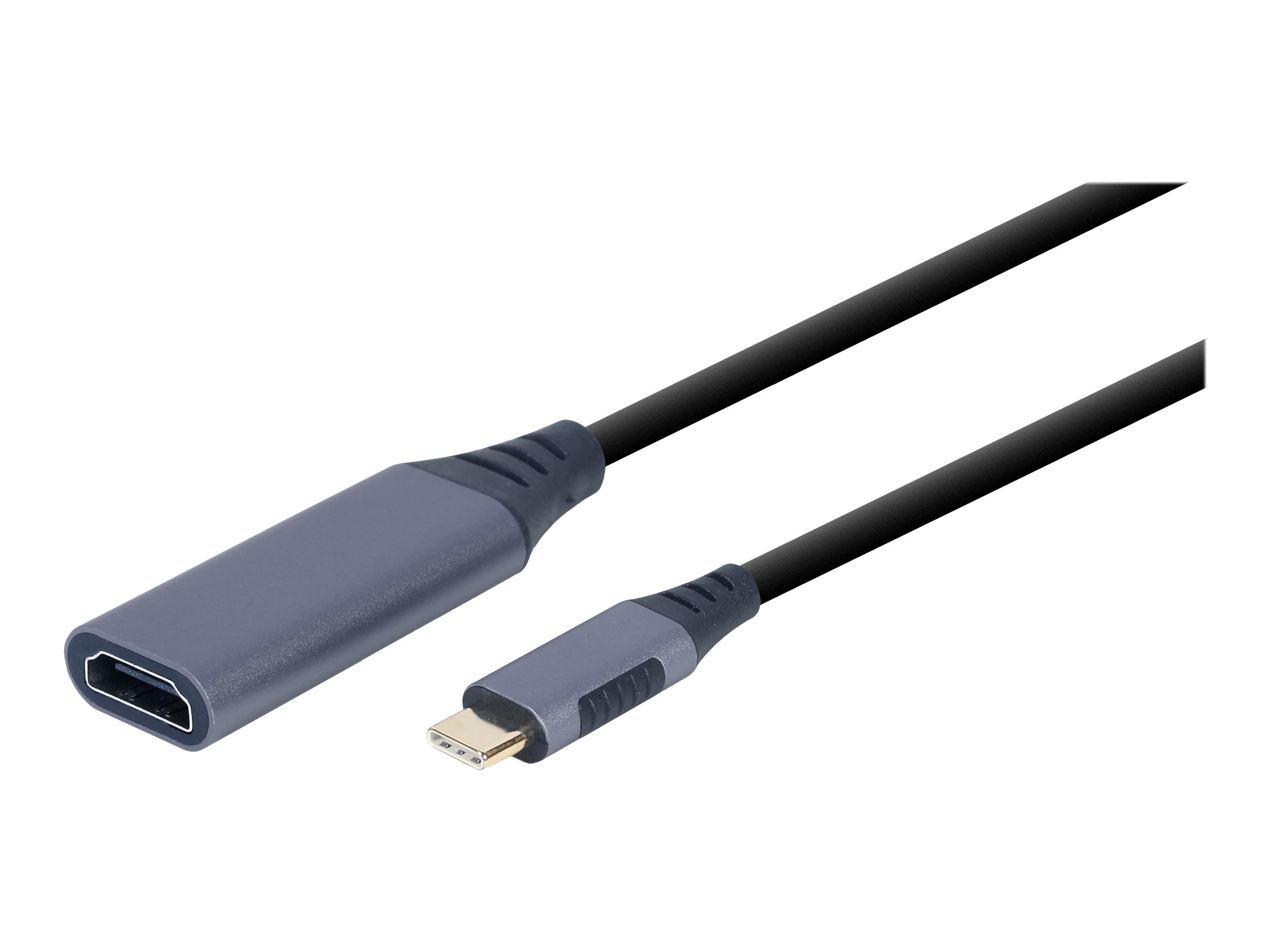 Gembird Cablexpert - Videoadapter - 24 pin USB-C mnnlich zu HDMI weiblich
