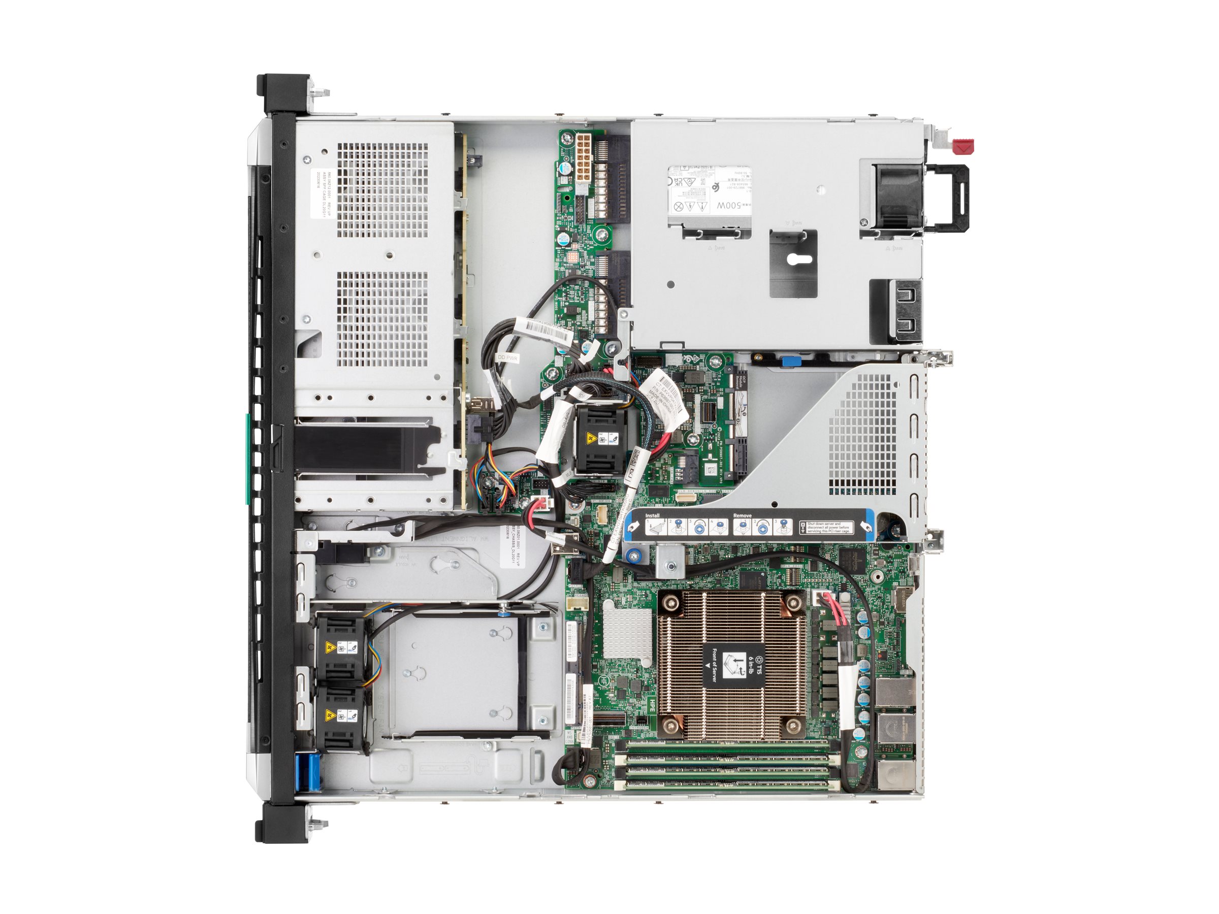HPE ProLiant DL20 Gen11 - Server - Rack-Montage - 1U - 1-Weg - 1 x Xeon E-2436 / 2.9 GHz - RAM 32 GB - SATA - Hot-Swap 6.4 cm (2.5)