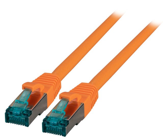 EFB Elektronik MK6001.0,5O c�ble de r�seau Orange 0,5 m Cat6a S/FTP (S-STP)