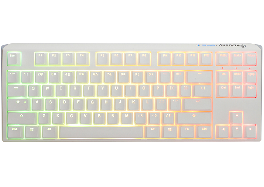 Ducky One 3 Classic Black TKL PBT, LEDs RGB, MX RGB BROWN, USB, DE ab