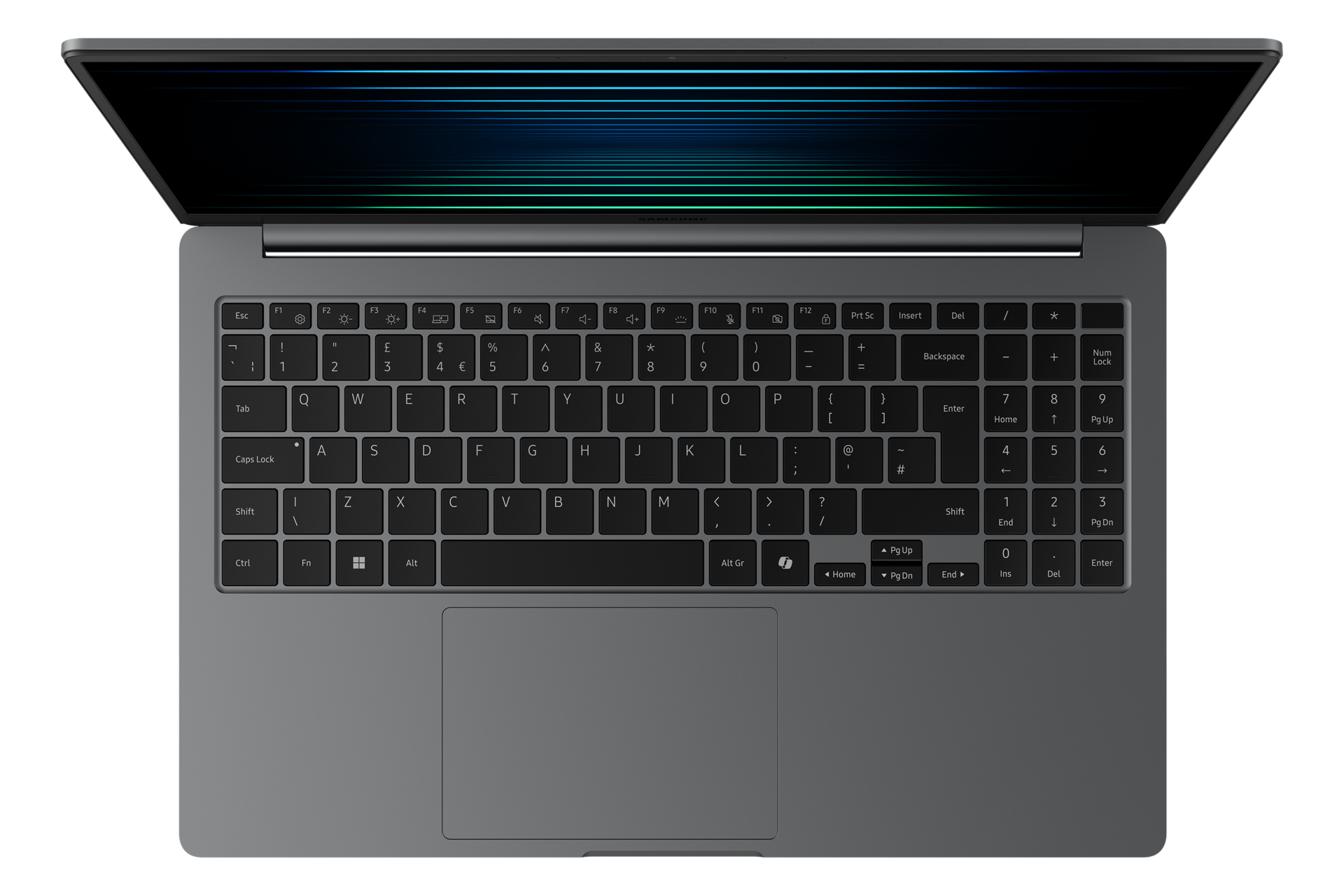 Samsung Galaxy Book5 NP750XHD-KD3DE laptop Intel Core Ultra 7 255U 39.6 cm (15.6) Full HD 8 GB LPDDR5x-SDRAM 256 GB SSD Wi-Fi 6 (802.11ax) Windows 11 Home German Grey