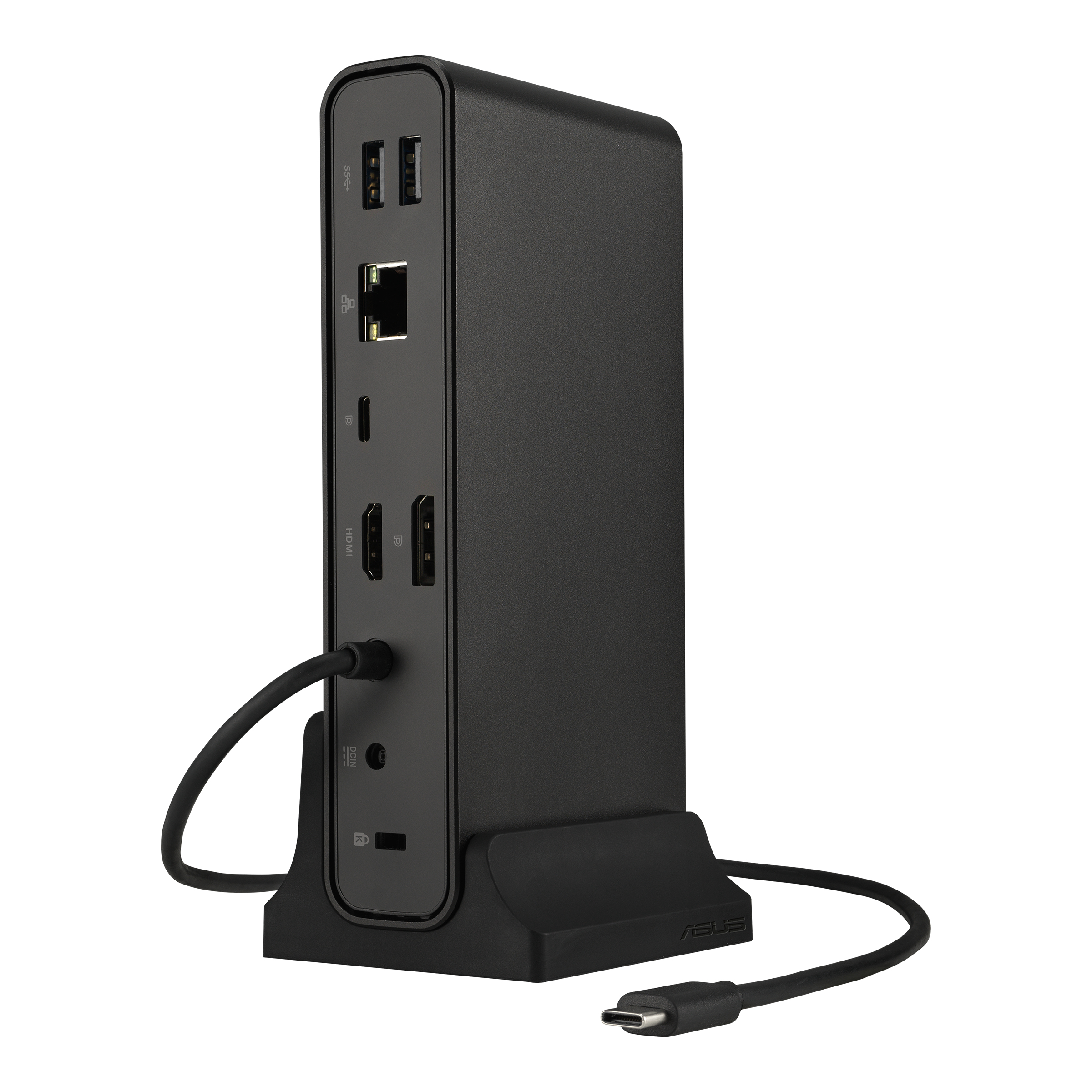 ASUS Triple Display USB-C Dock DC300 Acoplamiento USB 3.2 Gen 2 (3.1 Gen 2) Type-C Negro