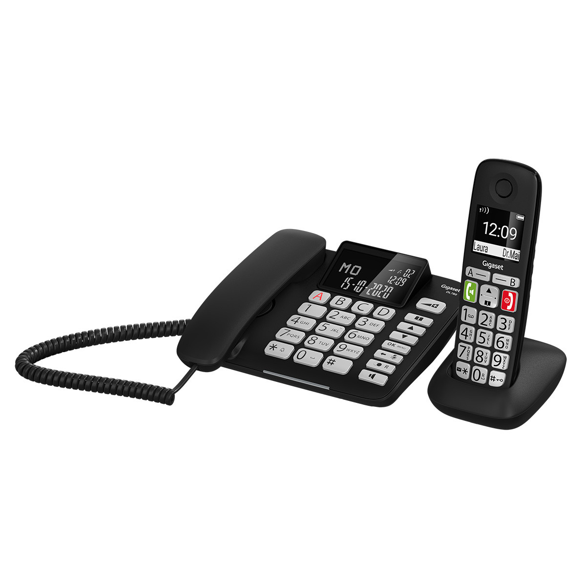Gigaset DL780 Plus - Mit Schnur/schnurlos - ECO DECTGAP