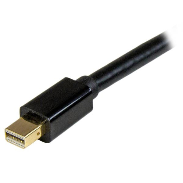 StarTech.com Cble adaptateur Mini DisplayPort vers HDMI de 2 m - M/M - 4K - Noir