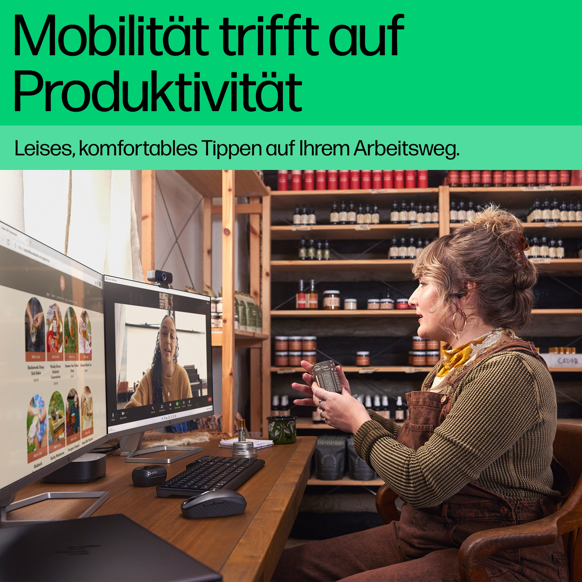 HP 460 Multi-Device Bluetooth Keyboard