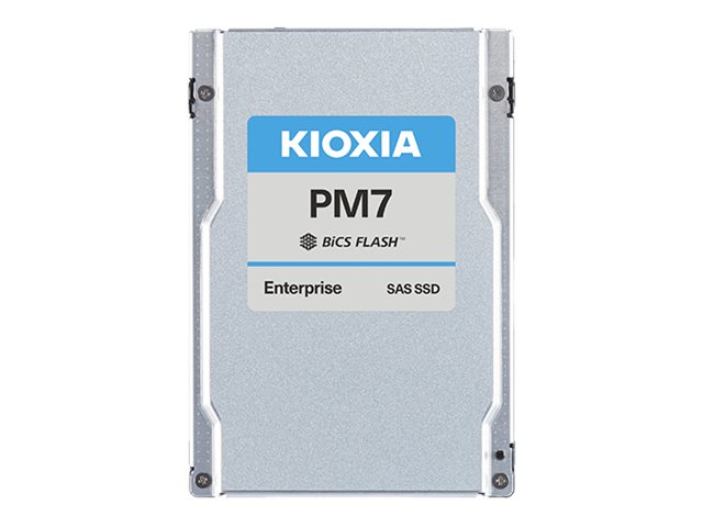 Kioxia X131 PM7-R eSDD 7.6TB SAS 24Gbit/s 2.5 - Solid State Disk - Serial Attached SCSI (SAS)
