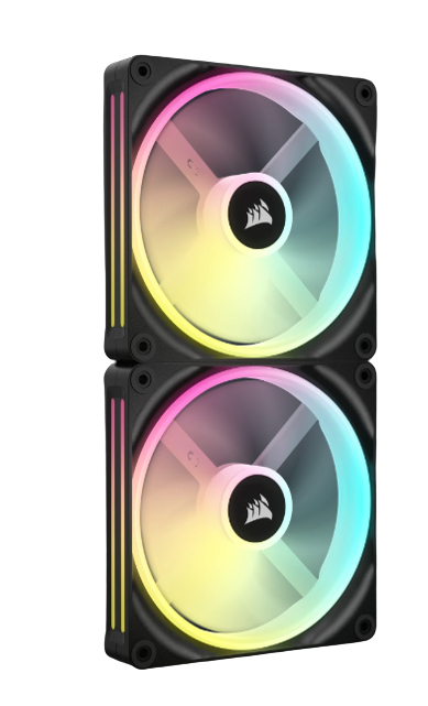 Corsair CO-9051004-WW computer cooling system Computer case Fan 14 cm Black, White 3 pc(s)