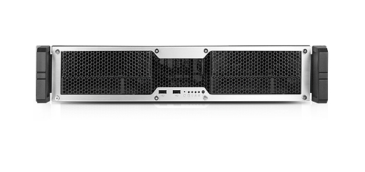 Chenbro Micom RM24100-L telaio dellapparecchiatura di rete 2U Nero, Bianco