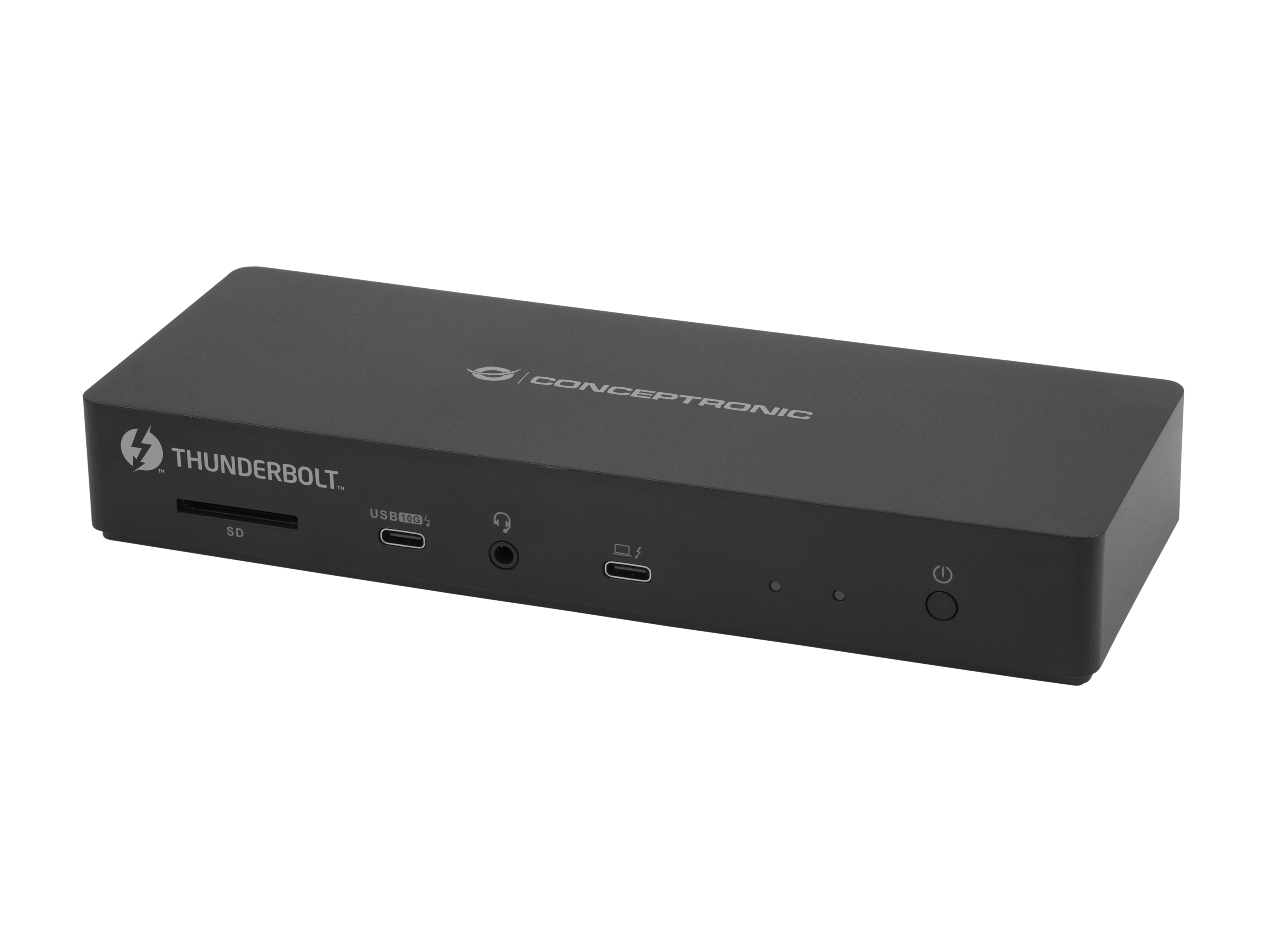 Conceptronic 13-1 Dock USB-C->HDMI 2xUSB-A USB-C GbE 96W sw