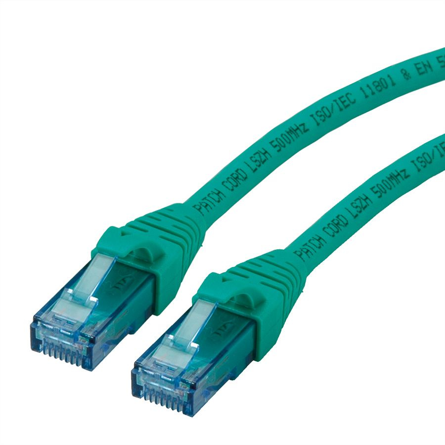 ROLINE 21.15.2734 c�ble de r�seau Vert 1,5 m Cat6a U/UTP (UTP)