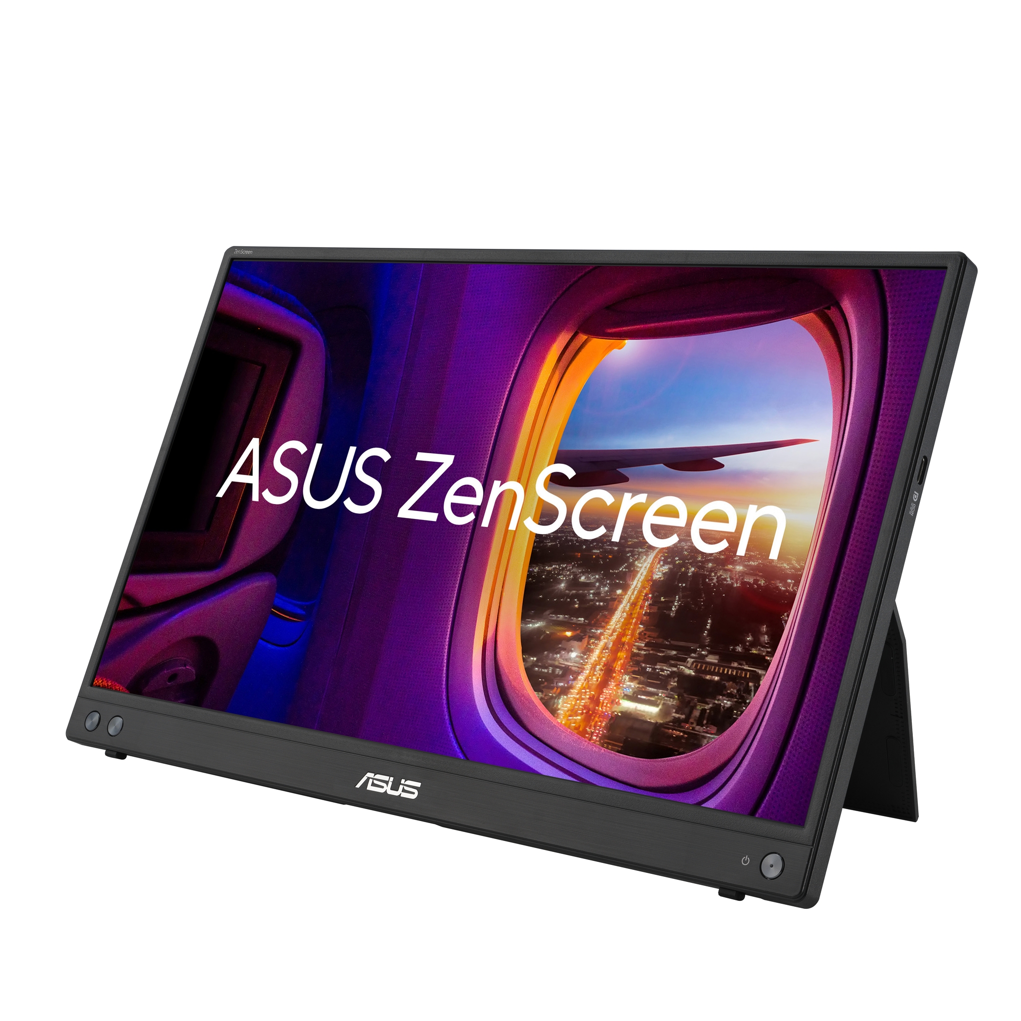 ASUS MB16AHV computer monitor 39.6 cm (15.6) 1920 x 1080 pixels Full HD LCD Black
