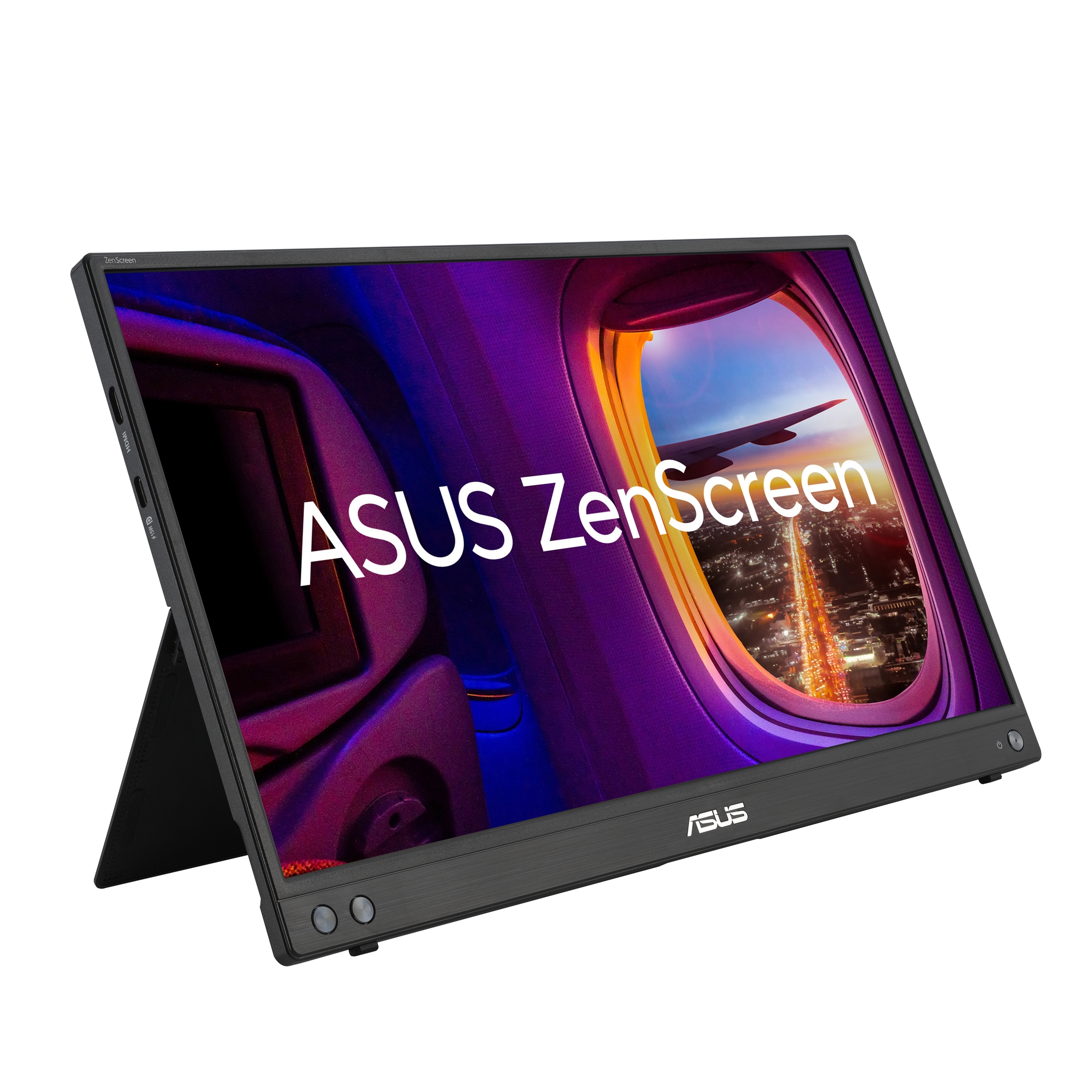 ASUS MB16AHV computer monitor 39.6 cm (15.6) 1920 x 1080 pixels Full HD LCD Black