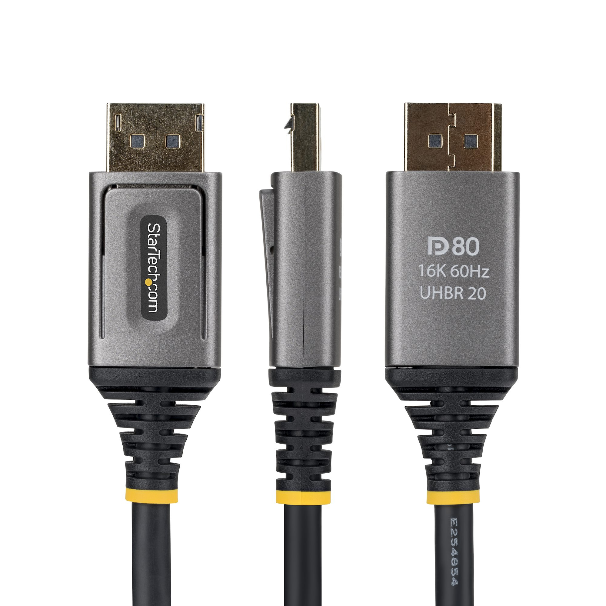 StarTech.com 1m DisplayPort 2.1 Cable, VESA Certified DP80 DisplayPort Cable, Uncompressed 10K/8K 60Hz, 16K 60Hz/8K 240Hz w/DSC 1.2a, DP 2.1 Monitor Cord