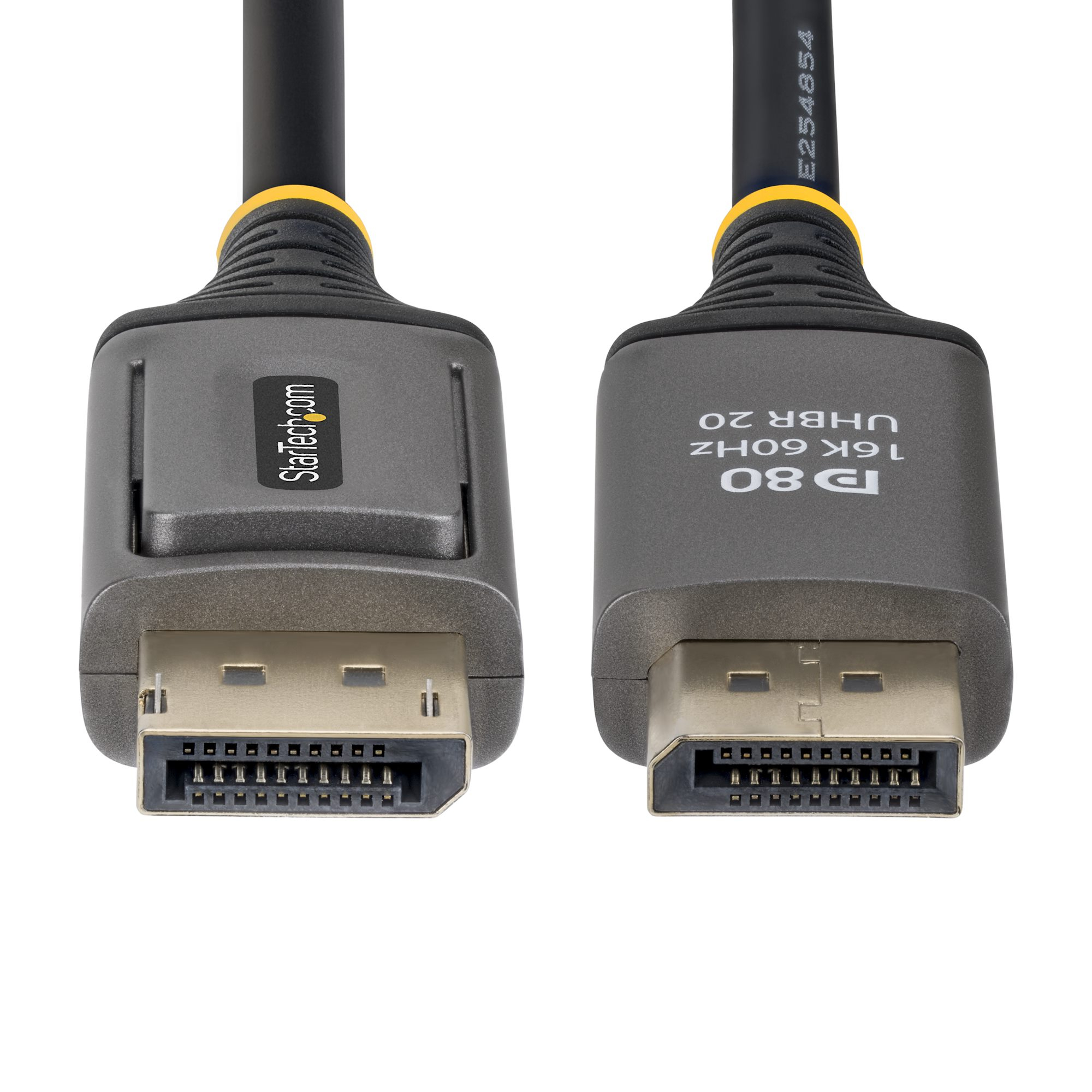 StarTech.com 1m DisplayPort 2.1 Cable, VESA Certified DP80 DisplayPort Cable, Uncompressed 10K/8K 60Hz, 16K 60Hz/8K 240Hz w/DSC 1.2a, DP 2.1 Monitor Cord