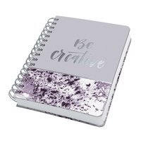 Sigel Jolie JN607 writing notebook A5 240 sheets Grey, Violet