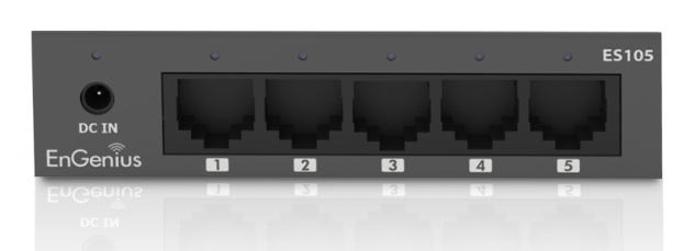 EnGenius ES105 switch di rete Non gestito Gigabit Ethernet (10/100/1000) Nero