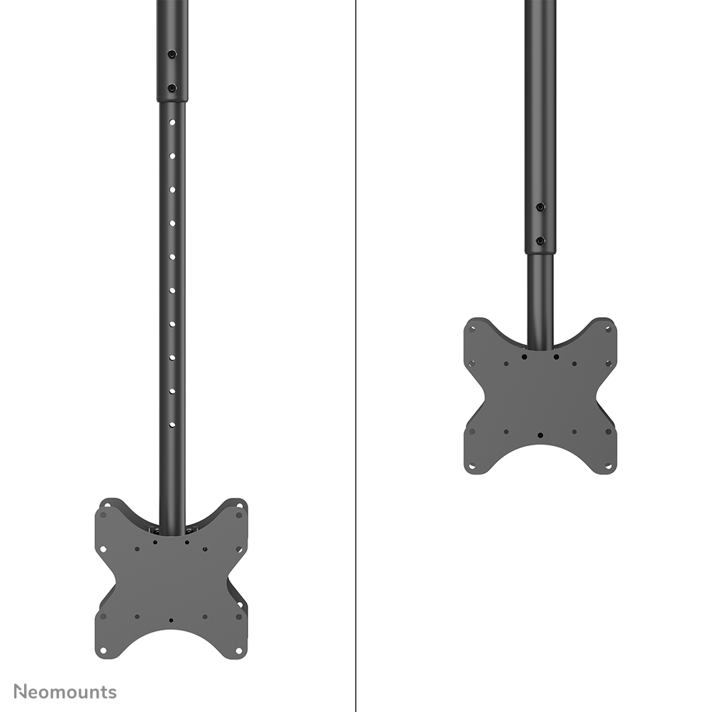 Neomounts Back-to-Back Screen Ceiling Mount Height 106-156 cm