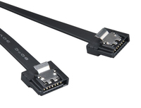 Akasa SATA-Kabel 6 GB/s 50 cm - 2 Stck AK-CBSA05-BKT2 - Kabel - Digital/Daten