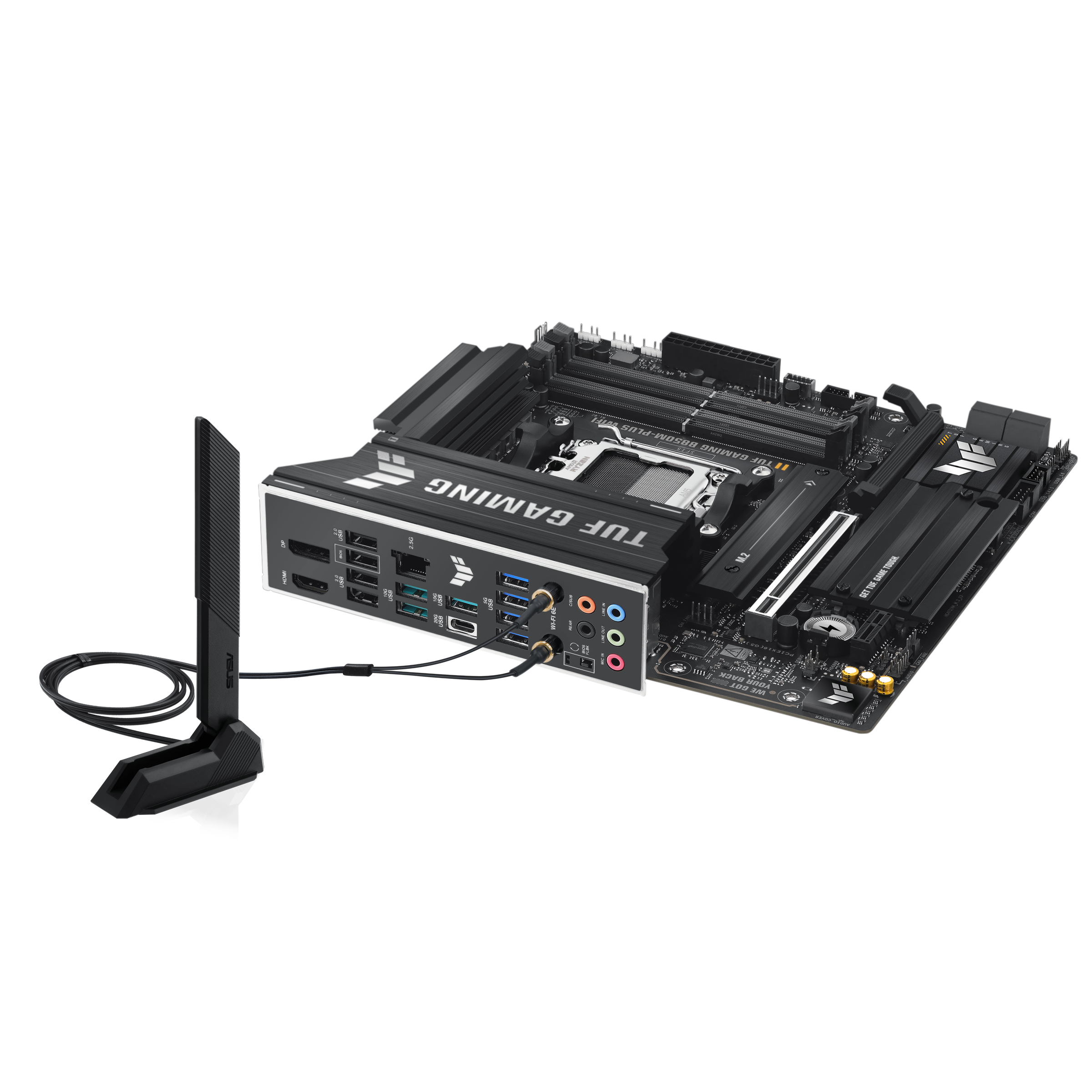 ASUS TUF Gaming B850M-PLUS WIFI - AMD Sockel AM5 (Ryzen Zen4) - Micro/Mini/Flex-ATX