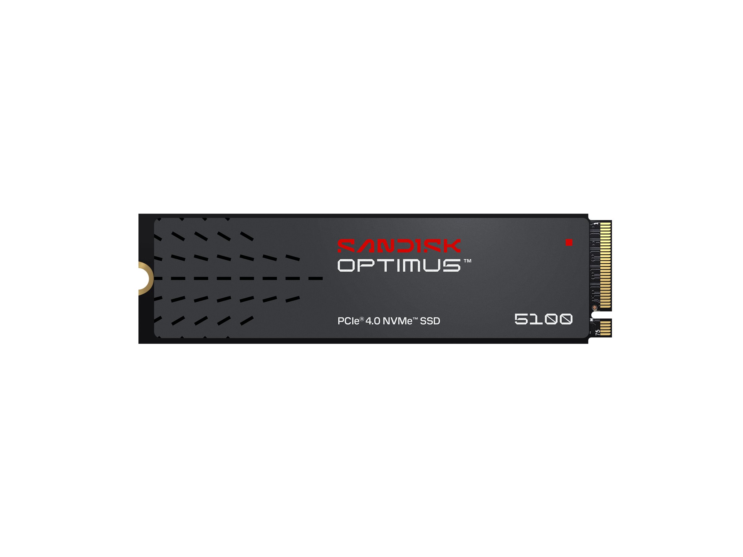 SanDisk Optimus 5100 - SSD - 2 TB - intern - M.2 2280 - PCIe 4.0 x4 (NVMe)