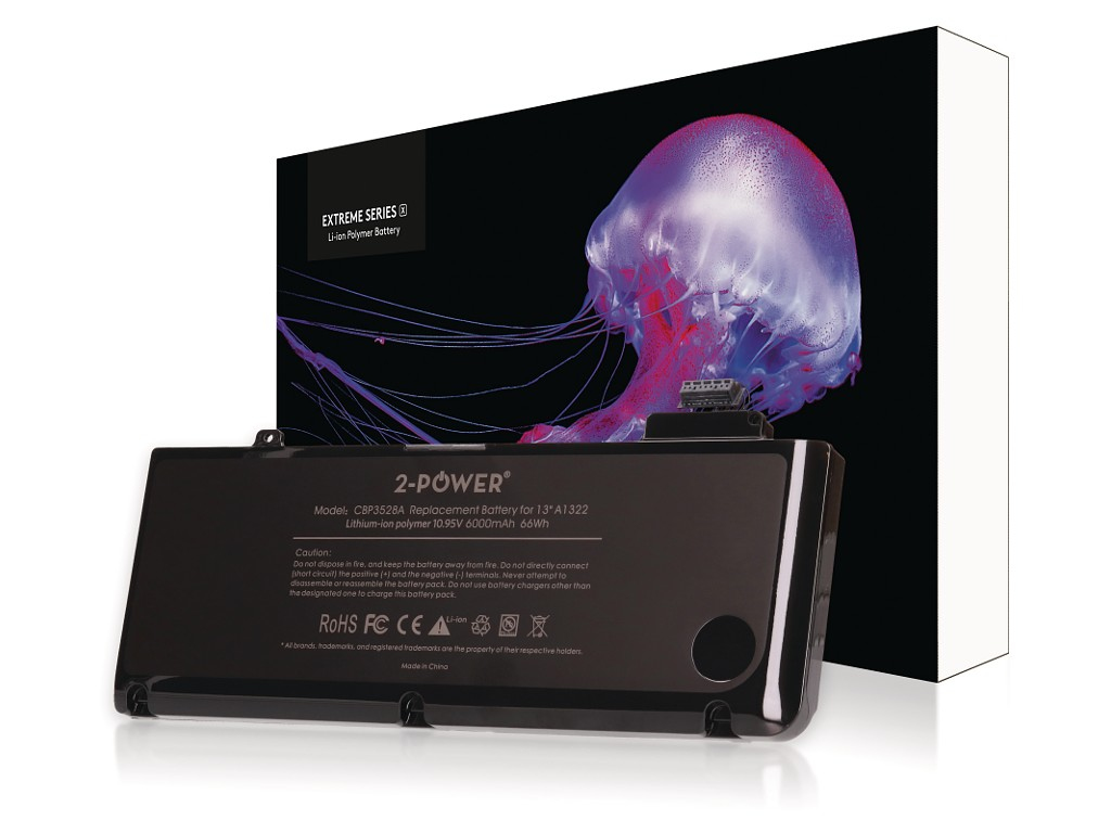 2-Power 10.95V 6000mAh Li-Polymer Laptop Battery