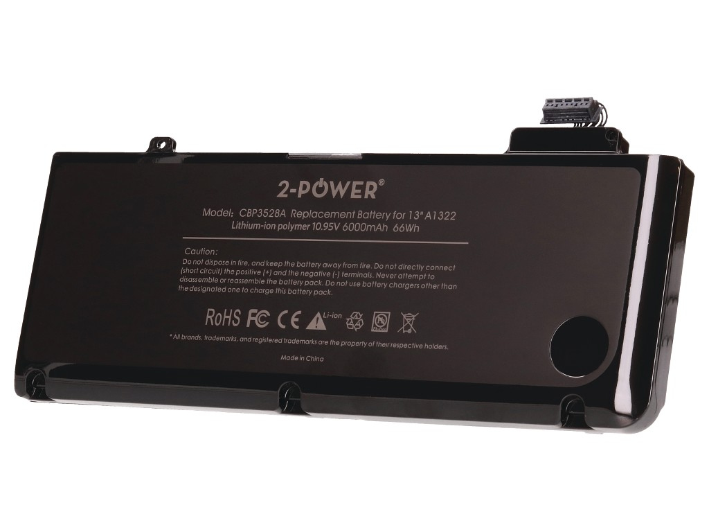 2-Power 10.95V 6000mAh Li-Polymer Laptop Battery