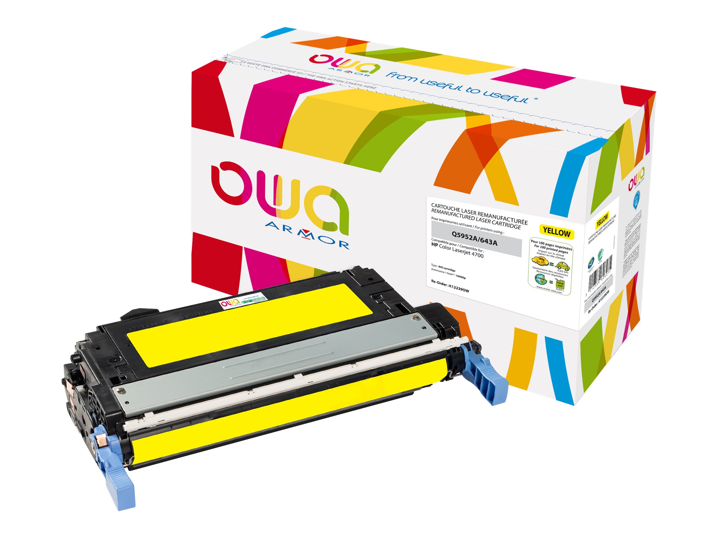 Armor Gelb - kompatibel - Tonerpatrone (Alternative zu: HP Q5952A)