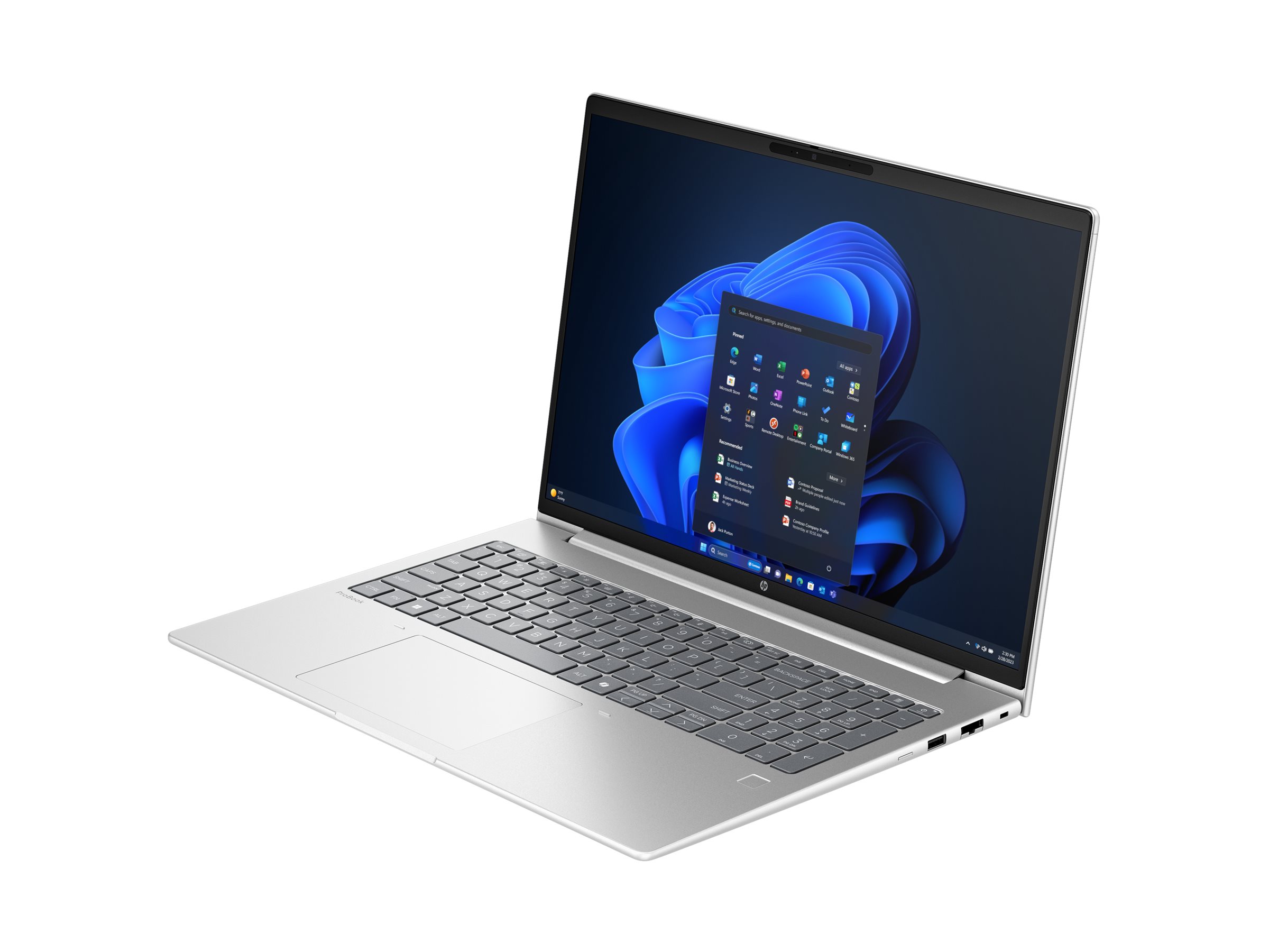 HP ProBook 4 G1iR Notebook AI - Intel Core 7 150U / 1.8 GHz - Win 11 Pro - Intel Graphics - 16 GB RAM - 512 GB SSD NVMe - 40.6 cm (16)