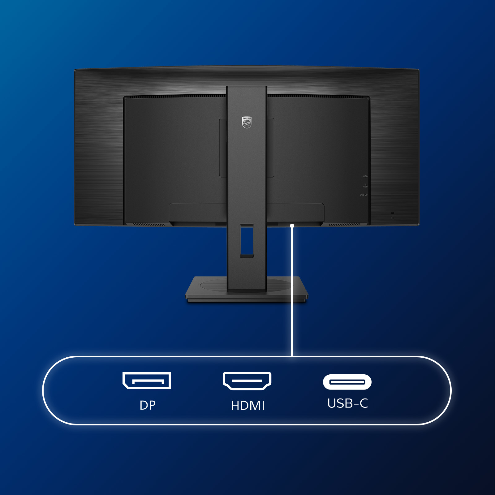 Philips B Line 346B1C - LED-Monitor - gebogen - 86.4 cm (34)