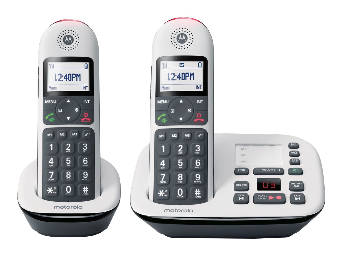 Motorola Solutions Motorola CD5012 - Schnurlostelefon - Anrufbeantworter