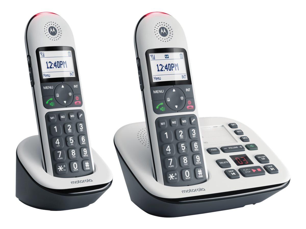 Motorola Solutions Motorola CD5012 - Schnurlostelefon - Anrufbeantworter