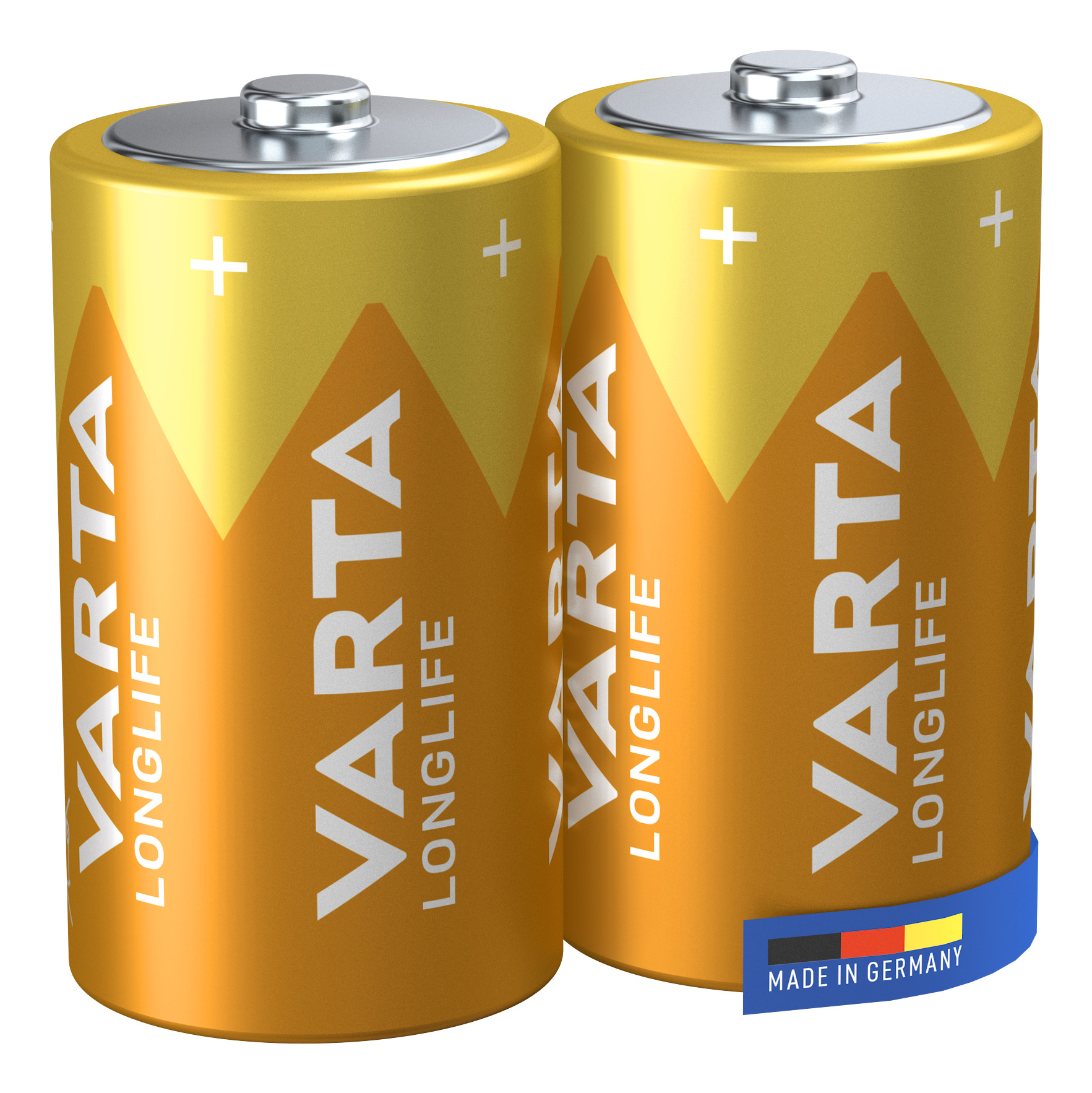 Varta Longlife D Blister 2 Mono -Batterie Alkali-Mangan 2 St. - Batterie - Mono (D)