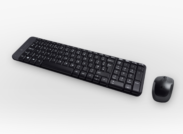 Logitech Wireless Combo MK220 - Tastatur-und-Maus-Set