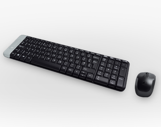 Logitech Wireless Combo MK220 - Tastatur-und-Maus-Set