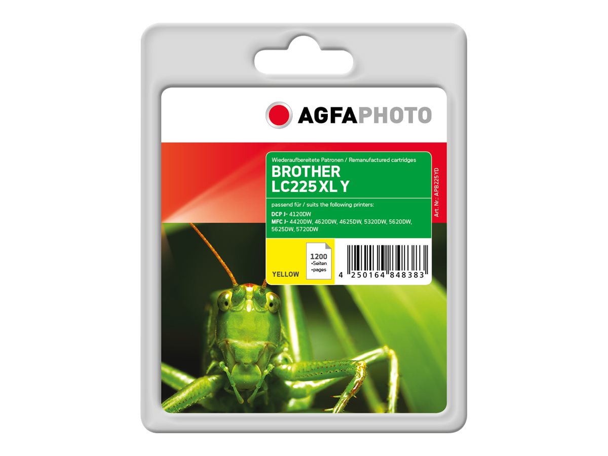 AgfaPhoto APB225YD ink cartridge Yellow