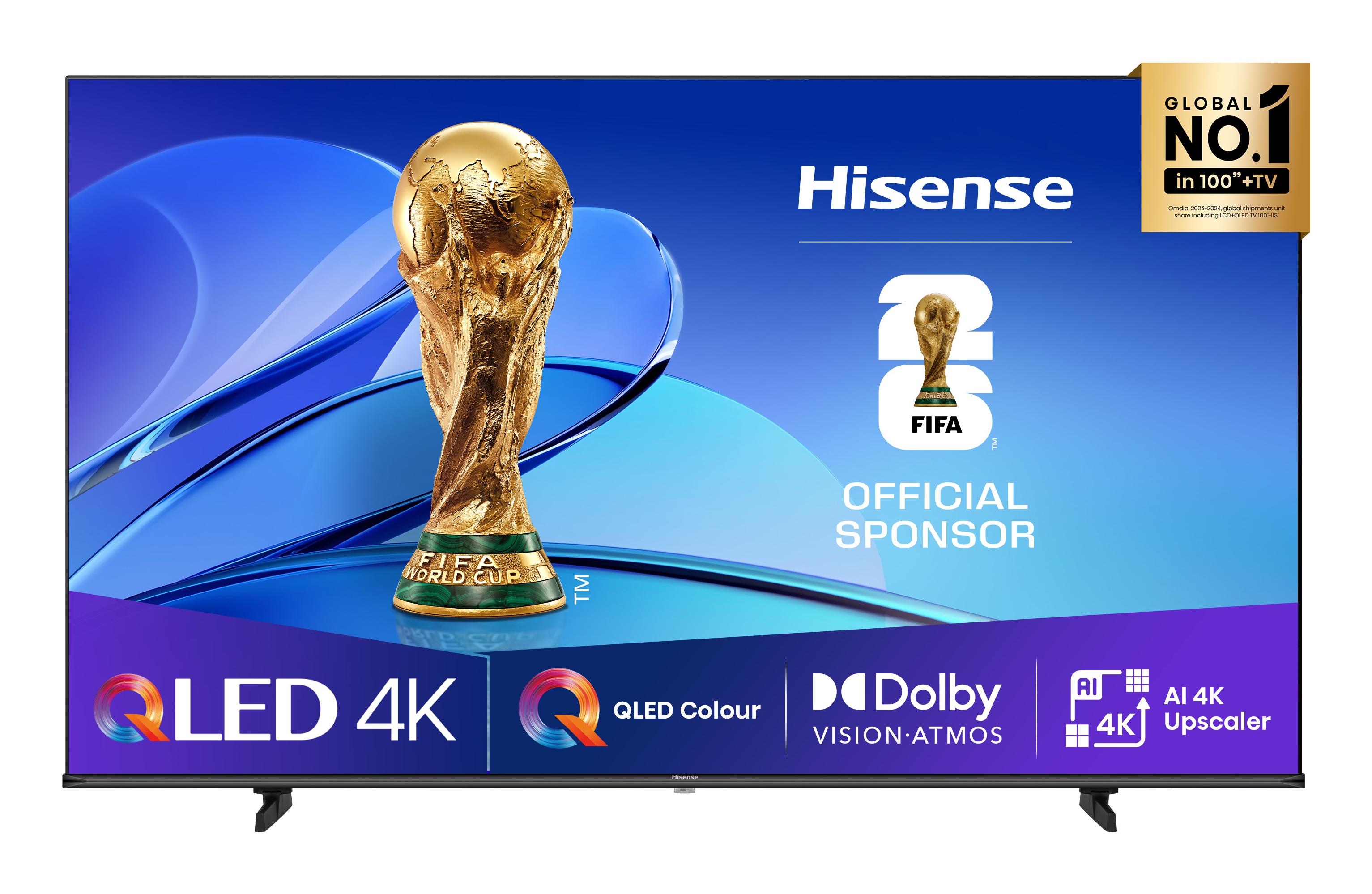Hisense 43E7Q 109.2 cm (43) 4K Ultra HD Smart TV Wi-Fi Black