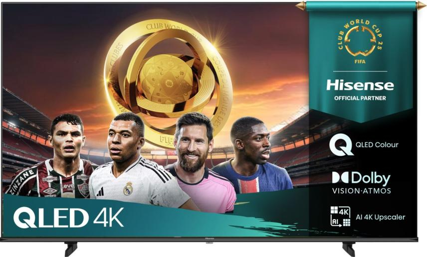 Hisense 43E7Q 109.2 cm (43) 4K Ultra HD Smart TV Wi-Fi Black